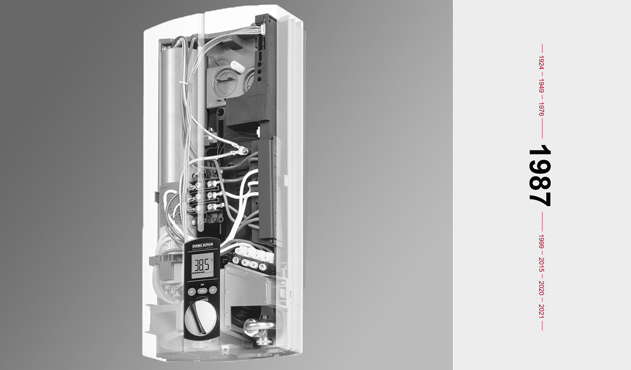 First fully electronic instantaneous water heater