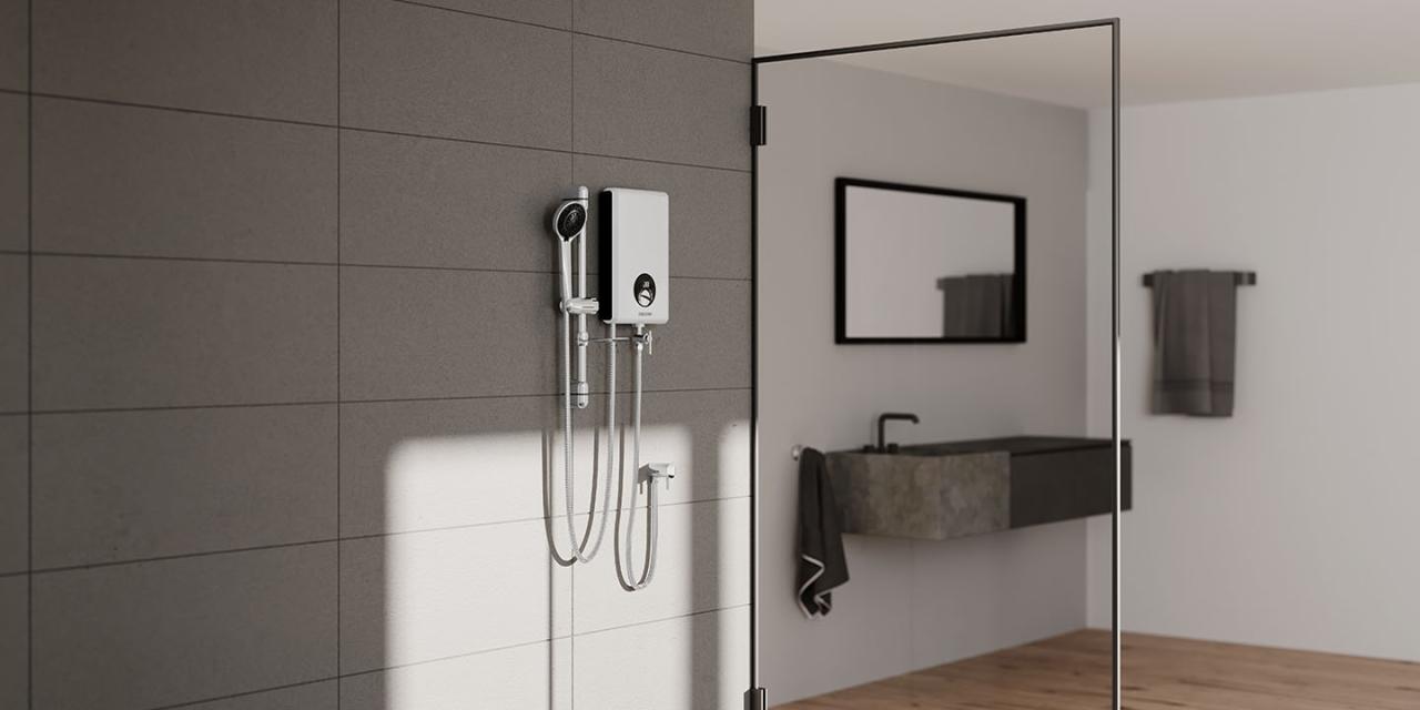 Instantaneous water heaters for showers from STIEBEL ELTRON